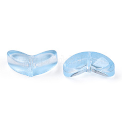 Spruzzare perle di vetro trasparente dipinte&nbsp;GLAA-T022-27C