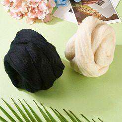 100 g 2 Farben Wollroving&nbsp;DIY-BG0001-68A