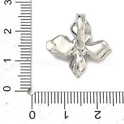 Blumenmessing-Mikropavé-Zirkonia-Verstärker-Verkürzer-Ösen&nbsp;KK-F934-07C-P