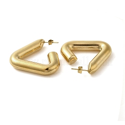 Pendientes de acero inoxidable 304 para mujer&nbsp;EJEW-U019-01G-03