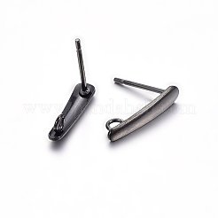 Accesorios para pendientes de acero inoxidable 304 con revestimiento iónico (IP)&nbsp;STAS-H467-05B
