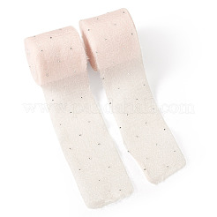 2 Rolle Polyester-Strassband mit offenen Kanten und Hotfix-Befestigung&nbsp;OCOR-TA0003-95F