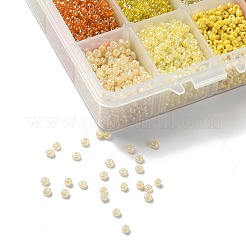 Perline di vetro 600g 24 colori&nbsp;SEED-JP0008-03-3mm