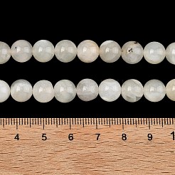 Naturelles perles pierre de lune blanc brins&nbsp;G-C277-A01-8mm