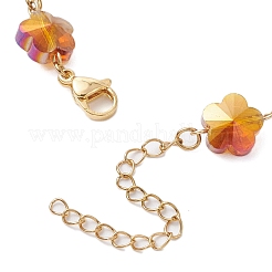 Catene in ottone perline bracciali per donna&nbsp;BJEW-JB11470-06