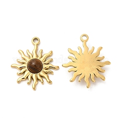 Placcatura ionica (ip) ciondoli sole in acciaio inossidabile 316&nbsp;STAS-K258-34G
