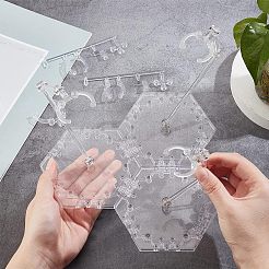 Diy verstellbarer actionfigurenhalter ständer basisset&nbsp;DJEW-WH0001-01