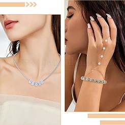 60 pièce de 2 styles en pâte polymère avec perles strass&nbsp;DIY-TA0016-14