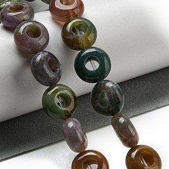 Natur Indien Achat Perlen Stränge&nbsp;G-P536-A05-01