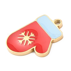 Pendentifs de Noël en acier inoxydable 304&nbsp;LS-STAS-D129-11B-G