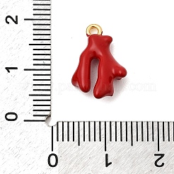 304 Edelstahl-Emaille-Anhänger&nbsp;STAS-P431-32G