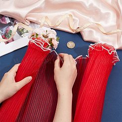 1 Beutel Polyester-Blumenstrauß-Verpackungsnetzpapier&nbsp;OCOR-BC0007-29D