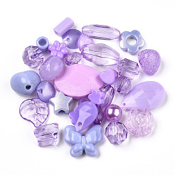 Perle acriliche trasparenti/opache&nbsp;MACR-TAC0001-23B