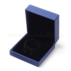 Boîtes à bracelets de bijoux en bois recouverts de soie imitation&nbsp;OBOX-F004-08