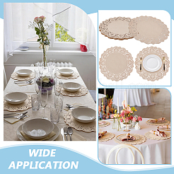 100 mantel de papel para mesa de fiesta de bodas&nbsp;AJEW-WH0696-674