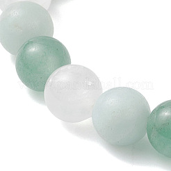 Pulseras elásticas para mujer con cuentas de cuarzo natural&nbsp;BJEW-TA00704-01