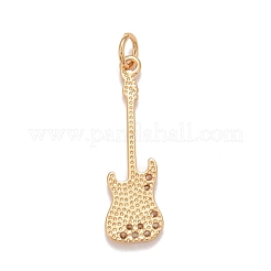 Pendentifs en laiton zircon cubique clair&nbsp;KK-M229-53G