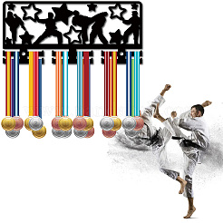 Porte-médaille acrylique&nbsp;HJEW-WH20007-018