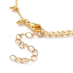 Natürliche Barockperle Keshi Perle Link Armbänder&nbsp;BJEW-JB05803-04
