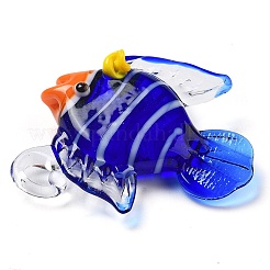 Manuelle Bunte Malerei Anhänger & Charms&nbsp;LAMP-A004-02G