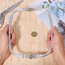 Flexrahmen aus Zinklegierungsrohrtaschen&nbsp;DIY-WH0581-47B