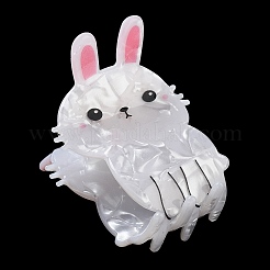 PVC-Kunststoff-Klauenhaarspangen für Frauen&nbsp;LS-PHAR-D016-02C
