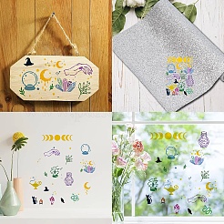 Metallstanzschablonen aus Edelstahl mit magischem Thema&nbsp;DIY-WH0289-085