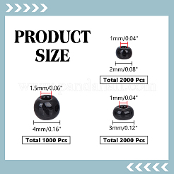 Perline di semi di vetro 5000 pz 3 stili&nbsp;SEED-ME0001-30A