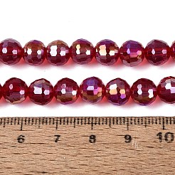 Chapelets de perles en verre transparente  &nbsp;GLAA-Q107-02A-05