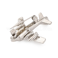 Spilla in lega di zinco con strass di cristallo&nbsp;LS-JEWB-U010-03P-02