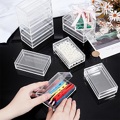 Transparente Kunststoffvitrine für Minifiguren&nbsp;ODIS-WH0043-152C
