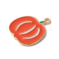Pendentifs en alliage d'émail de ton doré du jour de Thanksgiving&nbsp;ENAM-M002-02A-G