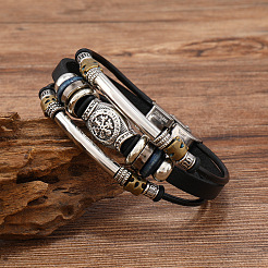Wikingerhelm-Armbänder aus Legierung&nbsp;FS-WG23689-01