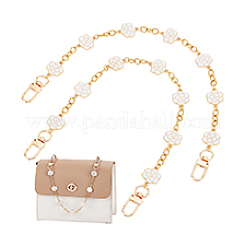 Catene in lega smaltate in ottone con fiori&nbsp;HJEW-PH01995