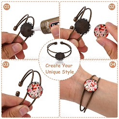 Création de bangle en laiton&nbsp;MAK-WH0006-02AB