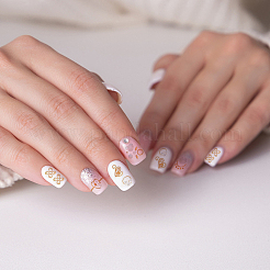 3d adesivi nail art abbronzanti luna sole stella&nbsp;DIY-WH0449-47