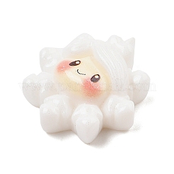 Weihnachtsserie opake Harz-Cabochons&nbsp;CRES-Q005-01H