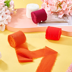4 rouleau de ruban polyester effiloché 4 couleurs&nbsp;OCOR-TA0002-87D