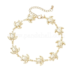 Armbänder aus Edelstahl 304 mit Schildkrötengliederkette für Damen&nbsp;AJEW-AN00770