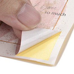 Versiegelungsaufkleber aus beschichtetem Papier&nbsp;X-DIY-F085-03B