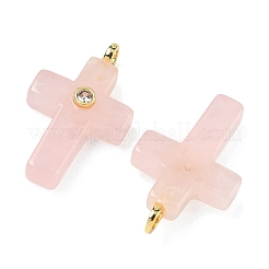 Colgantes naturales de cuarzo rosa&nbsp;G-B180-01G-01