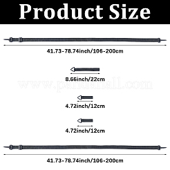 Winddichte Schnalle aus Polyester&nbsp;AJEW-CN0006-06