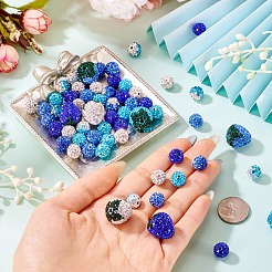 11 Stil handgefertigtes Polymer mit Strass-Tonperlen&nbsp;CLAY-BT0001-10