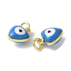 Charms del esmalte de bronce&nbsp;KK-S518-03I-G