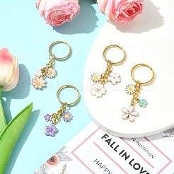 DIY-Set zur Herstellung eines Blumen-Schlüsselanhängers&nbsp;DIY-FS0009-84