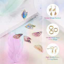 DIY-Set zur Herstellung von Flügel-Ohrhängern&nbsp;DIY-CD0001-38
