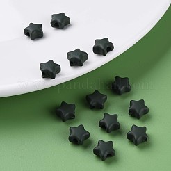 Sprühen gemalte Acrylperlen-Spitzlackiert&nbsp;MACR-S373-45-O