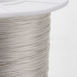 Fil de bijoux en cuivre rond&nbsp;CWIR-S003-0.2mm-02S
