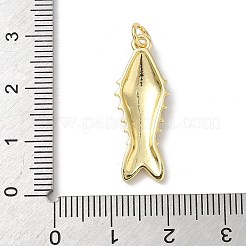 Ciondoli in ottone smaltato con animali marini&nbsp;KK-B155-02B-G