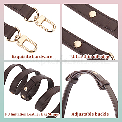 Taschenriemen aus PU-Leder&nbsp;FIND-WH0111-351